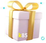 Receba seus bônus de boas-vindas no k85